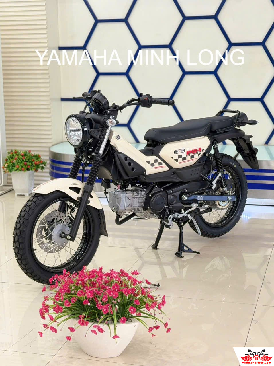 Yamaha PG1 2027 chính thức ra 4 màu sắc mới đậm chất tự do, cá tính 8 Yamaha PG1 ABS Trắng đen