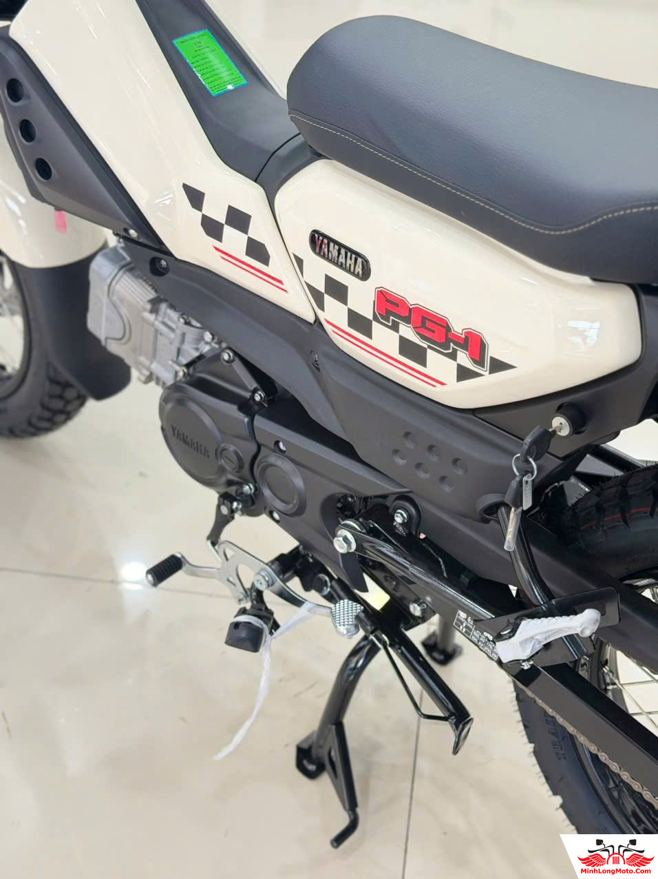 Yamaha PG1 2027 chính thức ra 4 màu sắc mới đậm chất tự do, cá tính 10 Yamaha PG1 ABS Trắng đen