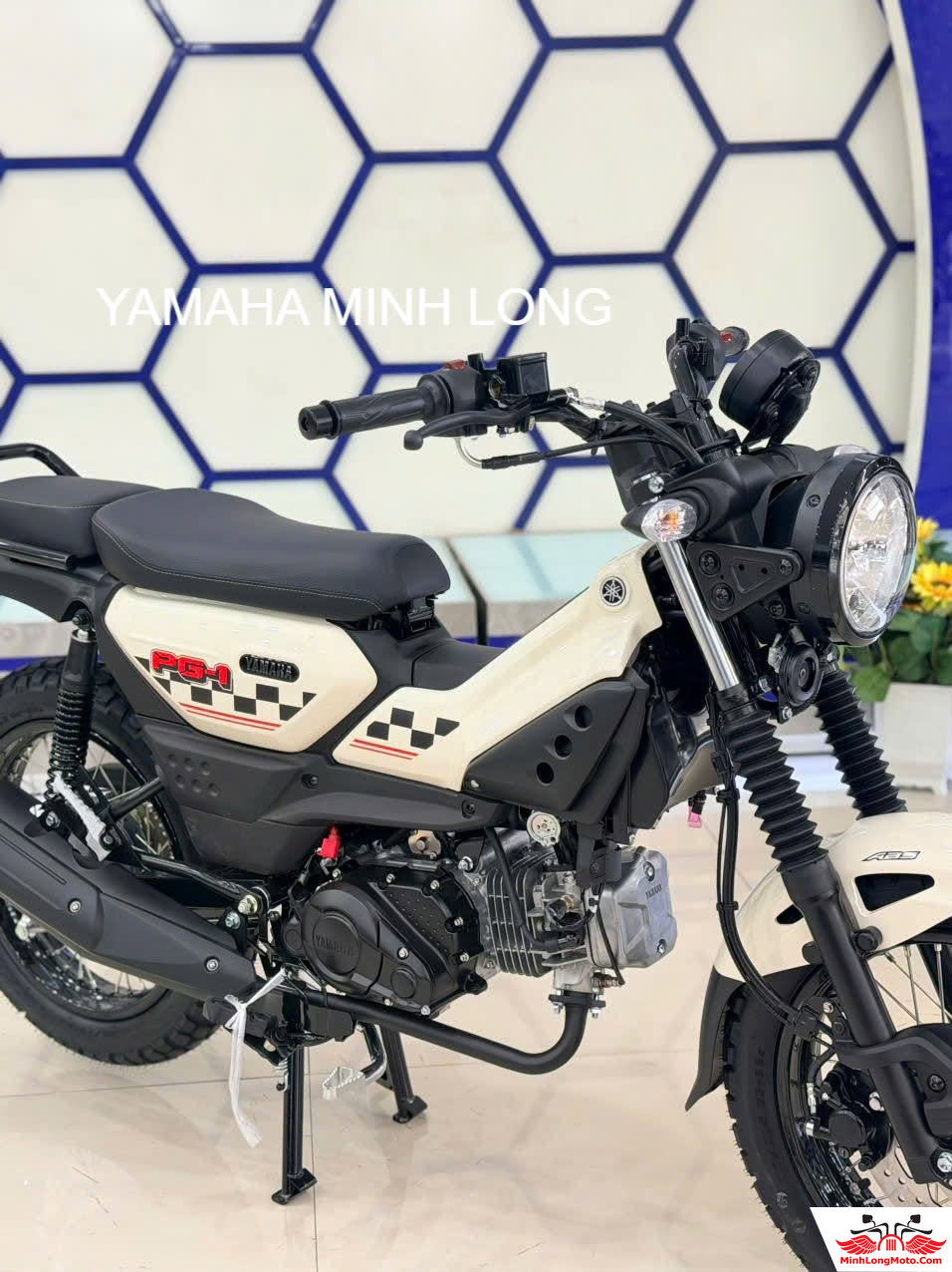 Yamaha PG1 2027 chính thức ra 4 màu sắc mới đậm chất tự do, cá tính 6 Yamaha PG1 ABS Trắng đen