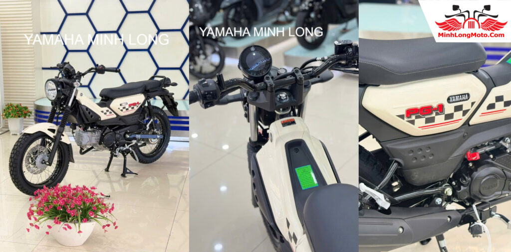 Yamaha PG1 ABS Trắng đen