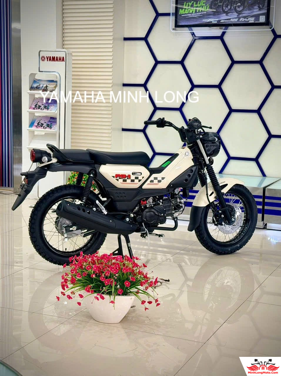 Yamaha PG1 2027 chính thức ra 4 màu sắc mới đậm chất tự do, cá tính 5 Yamaha PG1 ABS Trắng đen