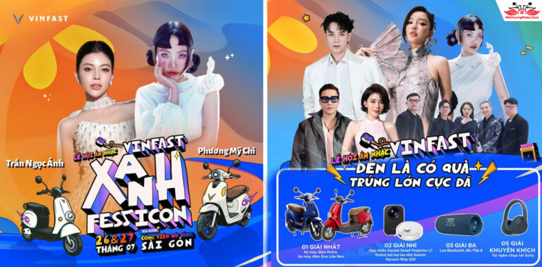 Lê hội âm nhạc VinFast Xanh Fest Icon: 26 – 27/07/2025
