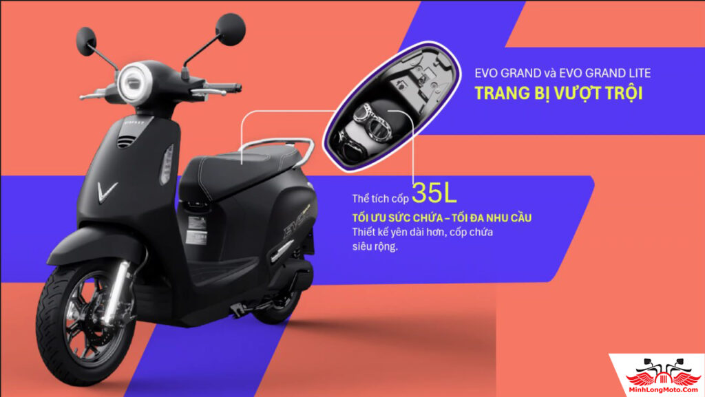 Cốp xe VinFast EVO Grand Lite