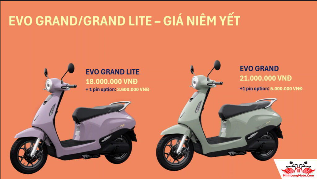 Giá VinFast Evo Grand