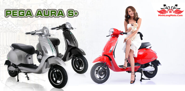 Pega Aura S+ mẫu “Vespa điện” giá rẻ cho phân khúc phổ thông