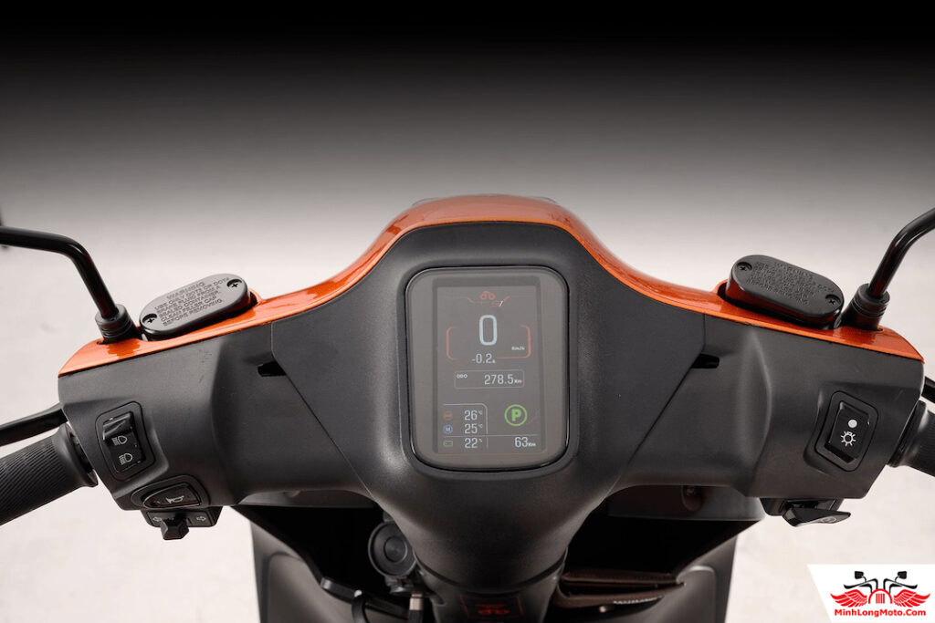 Đồng hồ LCD xe Dat Bike Quantum S2
