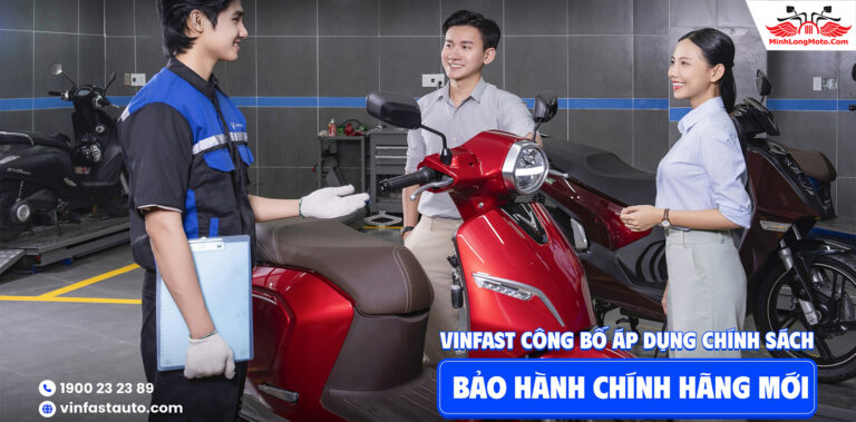 VinFast nâng cấp chính sách bảo hành xe máy điện từ 15/08/2025