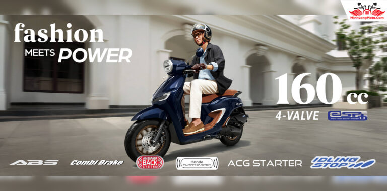 Honda Stylo 160 2026: Bổ sung màu sắc mới Special Burgundy