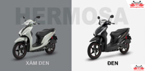 Kymco Hermosa 50 Fi: Tay ga học sinh cực phong cách