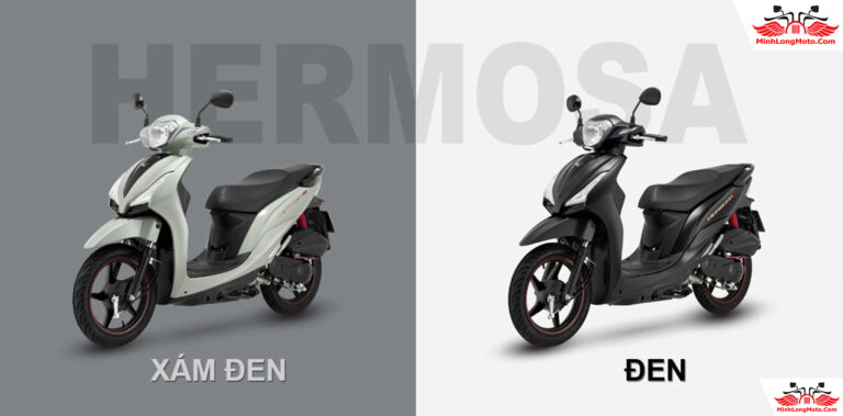 Kymco Hermosa 50 Fi: Tay ga học sinh cực phong cách