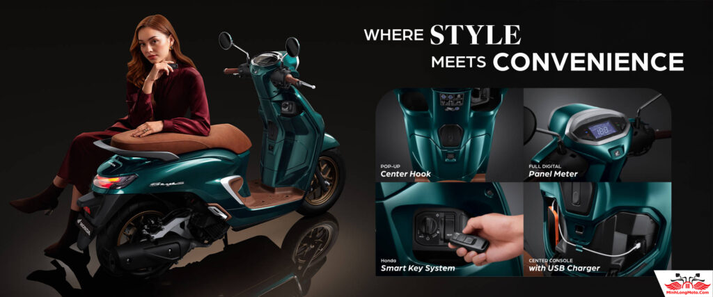 Trang bị Honda Stylo 160 2026