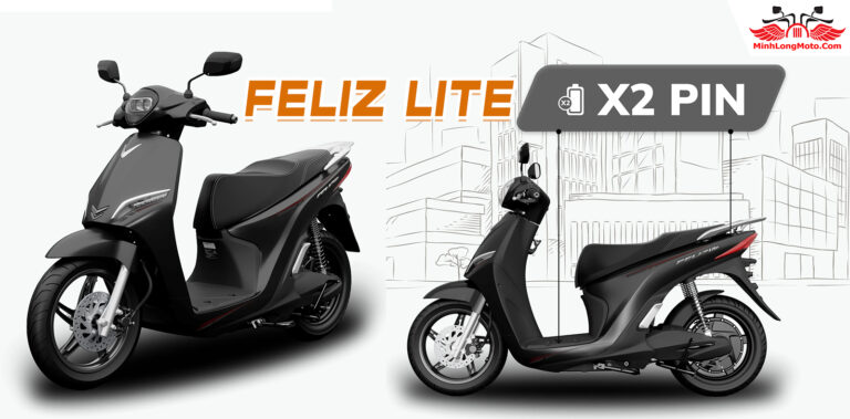 VinFast Feliz Lite – Phiên bản 2 pin dành cho học sinh