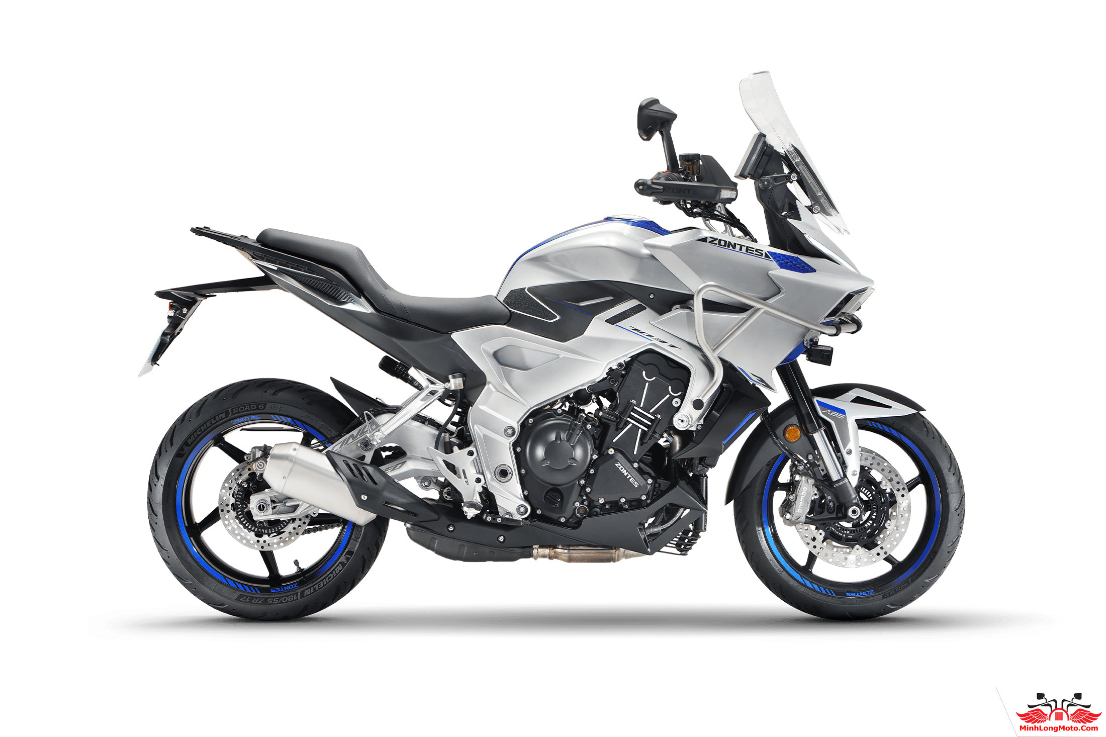 Zontes 703T trắng bạc