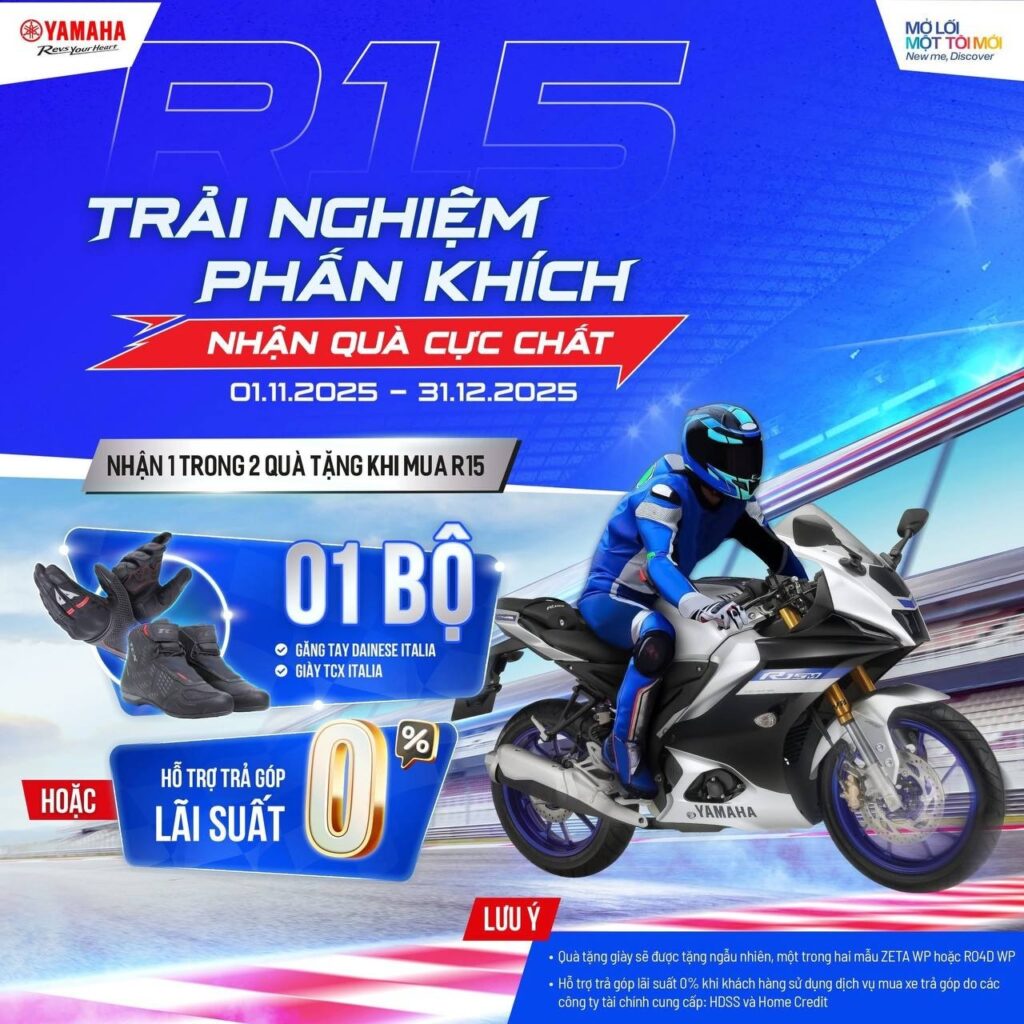 khuyến mãi R15V4