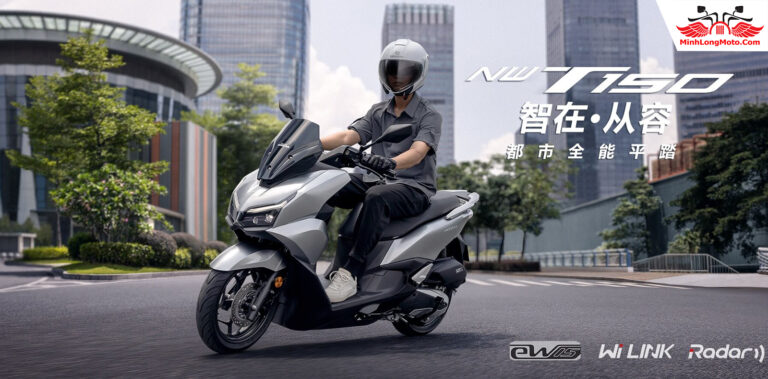 Honda NWT150 – Siêu xe công nghệ Honda hỗ trợ cả radar