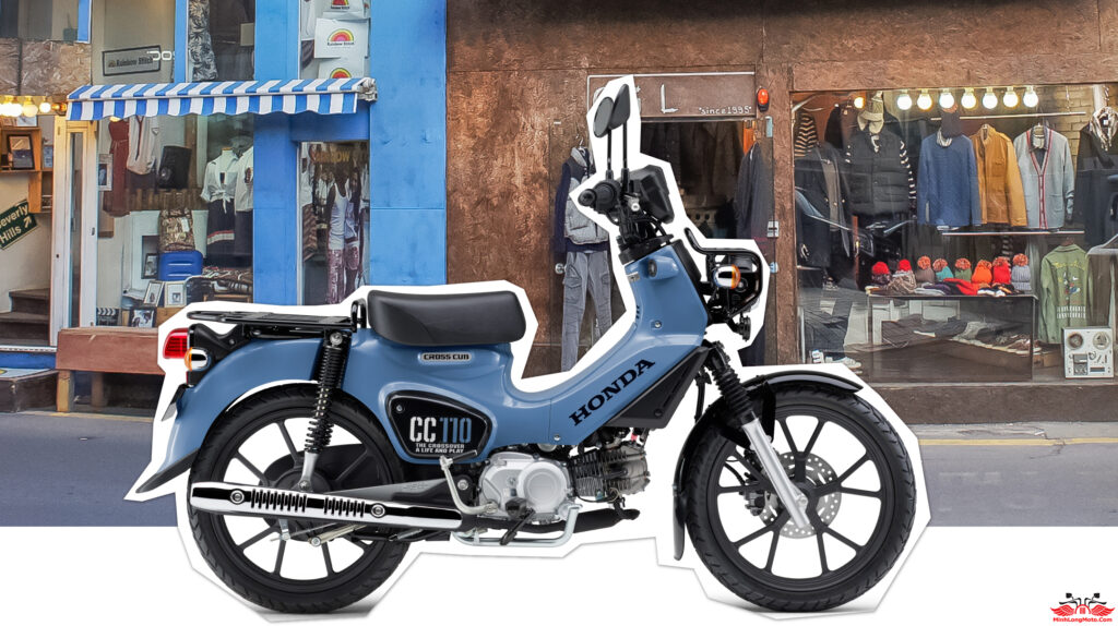 Kiểu dáng Honda Cross Cub 110 Lite