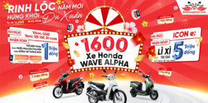 Honda: Rinh lộc năm mới – Hứng khởi du xuân