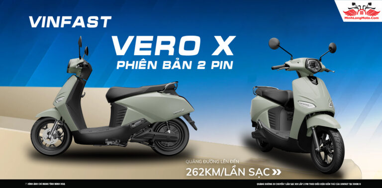 VinFast Vero X – Xe điện mới, 2 pin đậm chất độc bản