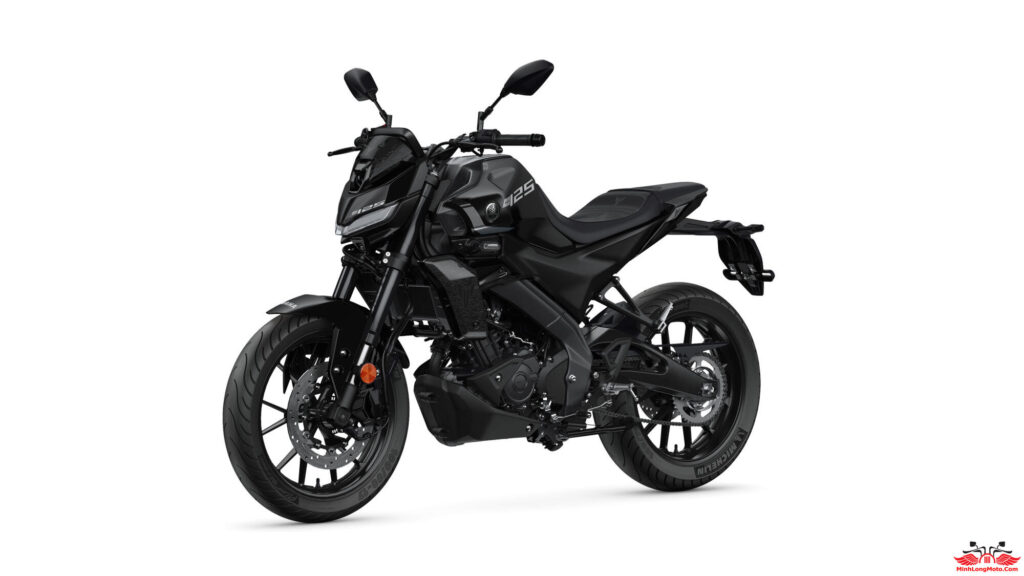 Yamaha MT-125 2027 ra mắt diện mạo mới tại Châu Âu cực ấn tượng 16 Yamaha MT125 2027 Đen - Tech Black