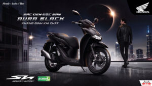 Mới: Honda SH125i / SH160i 2027 Aura Black Edition chuẩn Euro 4