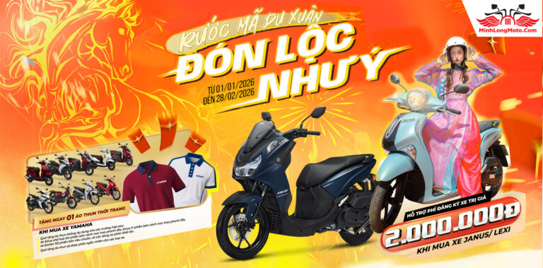 Rước mã du xuân, nhận ngay lì xì đẳng cấp từ Yamaha