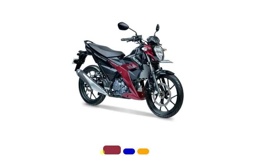 Satria Pro màu đỏ nhám