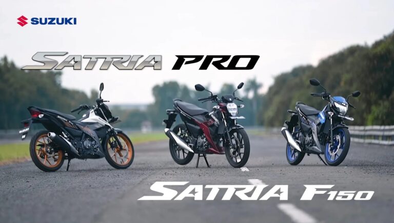 Hé lộ Satria PRO 2026: thiết kế mới, trang bị mới hấp dẫn