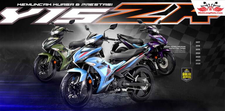 Yamaha Y15ZR – Exciter 150 2026 ra mắt với màu Tím Violet