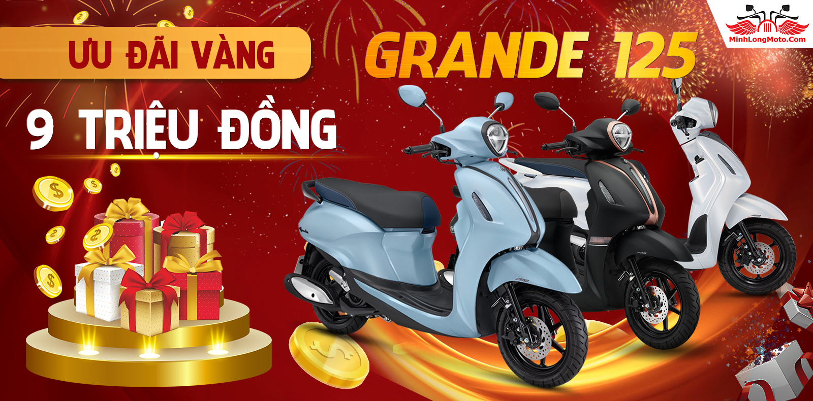 Yamaha Grande 125 GIẢM TRIỆU khuyến mãi có hạn 01/2026