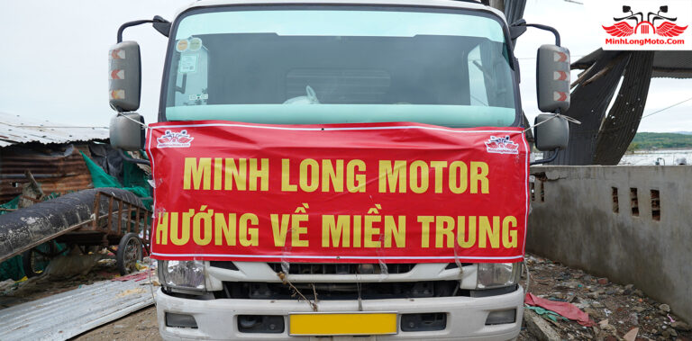 Minh Long Motor hướng về miền Trung, hỗ trợ Phú Yên khắc phục sau bão số 13