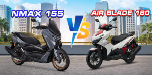 So sánh: Yamaha Nmax 155 – Air Blade 160, vua xe tay ga mới