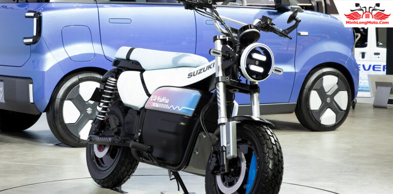 Suzuki e-VanVan: Bùng nổ phong cách xe điện đi phố cực cá tính