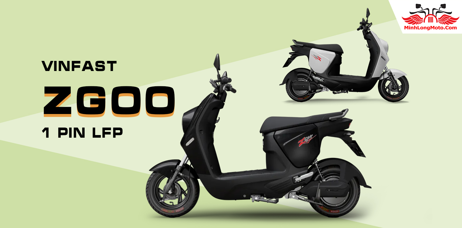 VinFast ZGoo – Xe điện phổ thông trang bị pin LFP 70km/sạc
