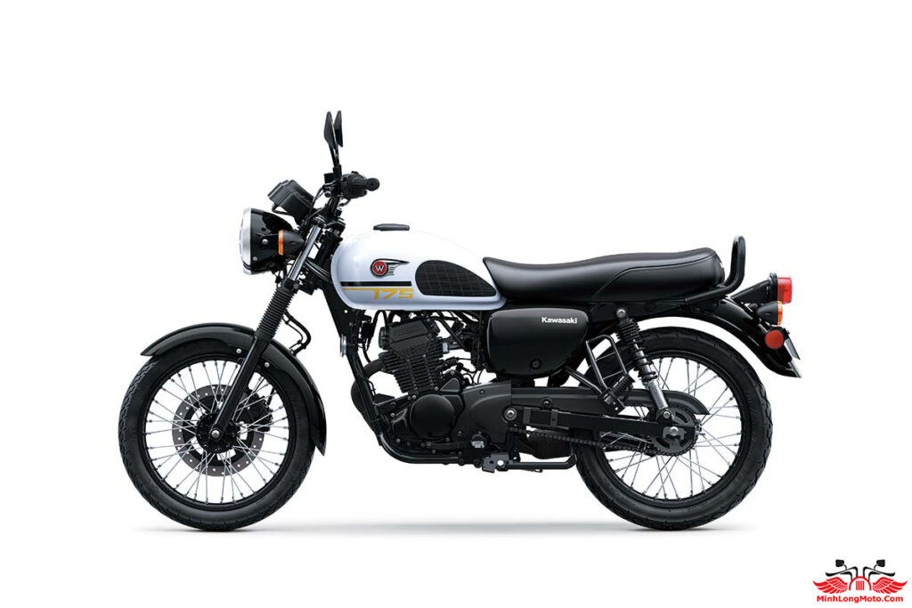 Kawasaki W175L trắng