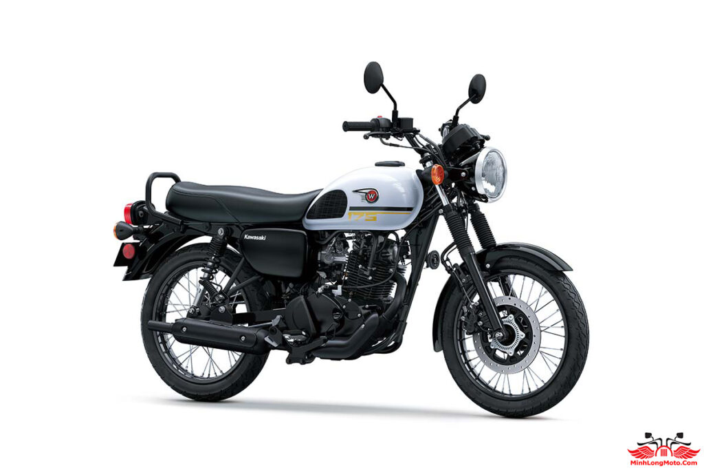 Kawasaki W175L trắng