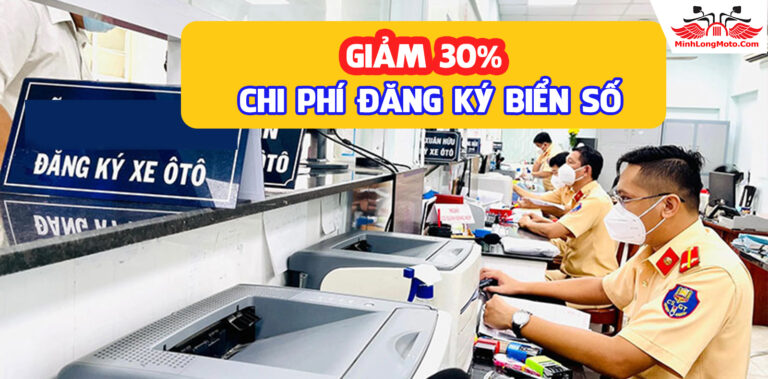 Nóng: Giảm 30% lệ phí đăng ký biển số xe 2026