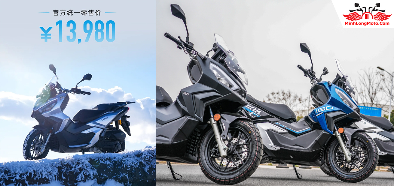 Kymco Dink G150 2026: Mẫu tay ga Adventure mới từ Đài Loan
