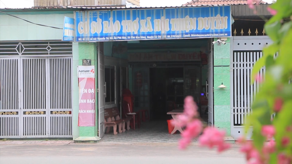 Mái ấm thiện duyên Má Mười