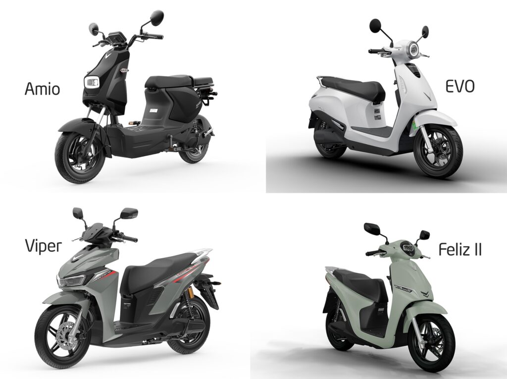 Xe điện Viper, EVO, Feliz ii