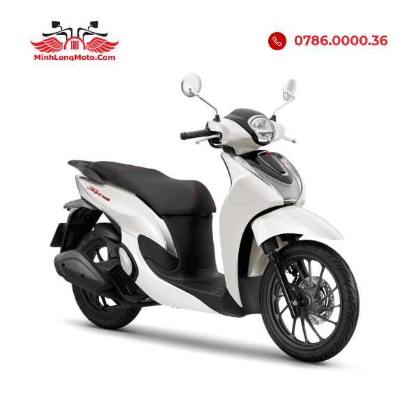 Giá Honda SH Mode 2027 - Thế hệ mới chuẩn Euro 4, đồng hồ TFT, Smartkey 7 Honda SH Mode 2027 Thể thao Trắng đen