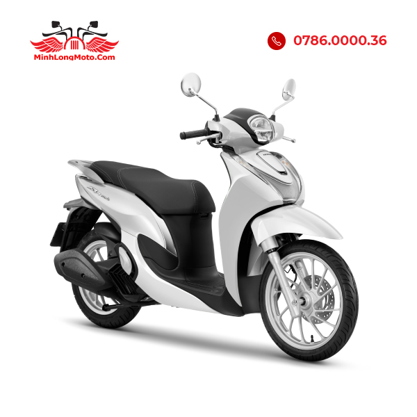 Giá Honda SH Mode 2027 - Thế hệ mới chuẩn Euro 4, đồng hồ TFT, Smartkey 2 Honda SH Mode 2027 Tiêu chuẩn Trắng đen