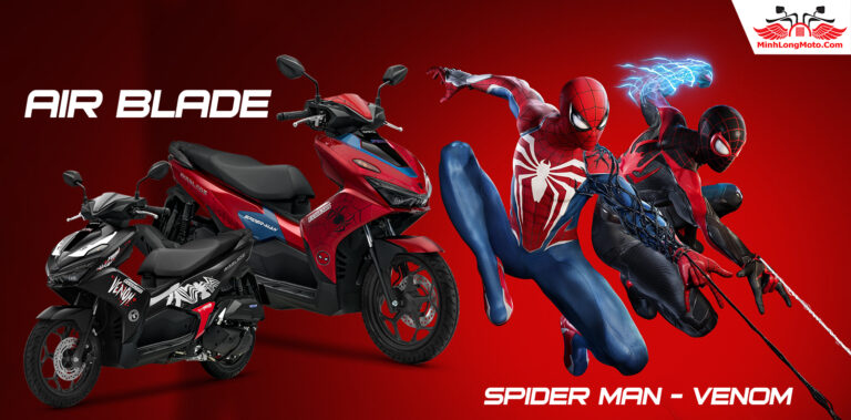 Honda Air Blade Spider Man và Venom 2000 chiếc tại Việt Nam