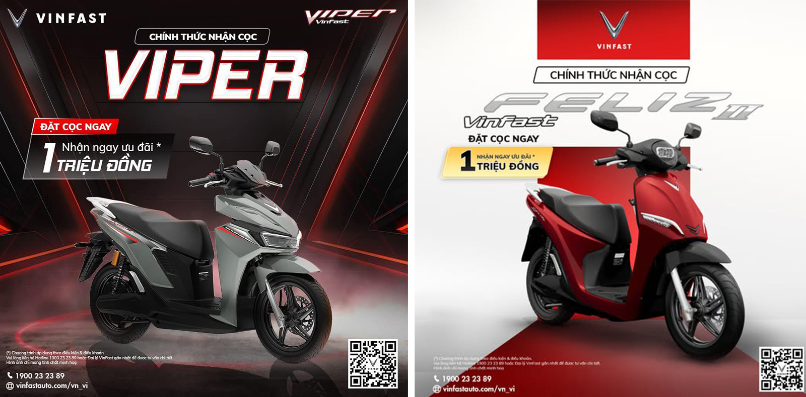 Đặt cọc Viper và Feliz II