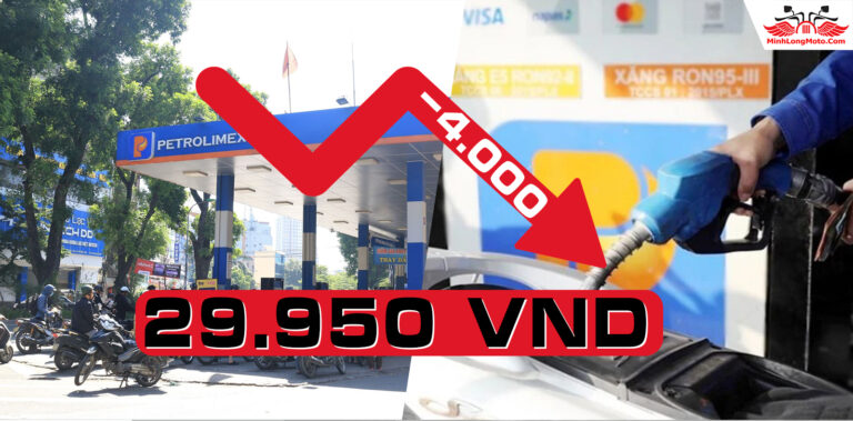 Tin vui mới: Xăng dầu giảm, mỗi loại gần 4.000 đồng/lít