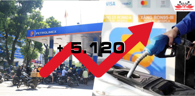 Chưa kịp bắt đáy – Giá xăng tiếp tục tăng có loại thêm gần 9.000 đồng/lít