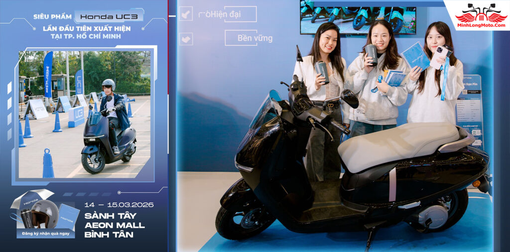 Honda UC3 tại Aeon Mall Bình Tân