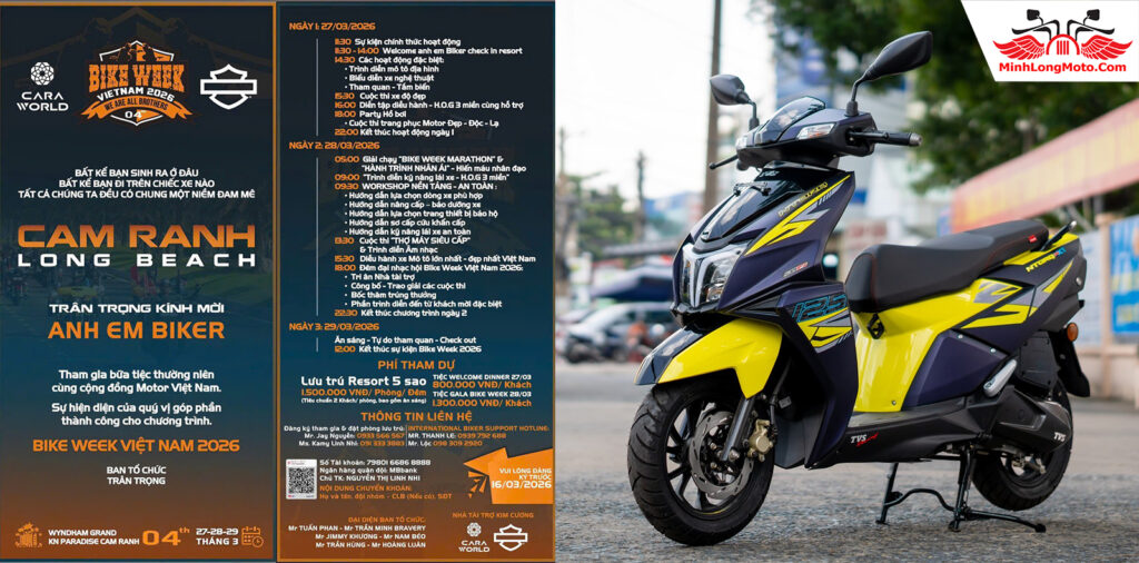 TVS Việt Nam tại Bike Week 2026