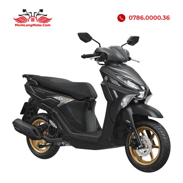 Yamaha Gear 125 Hybrid (Yamaha Việt Nam) - Bảo hành chính hãng 6 Gear chính hãng Cao cấp Đen xám
