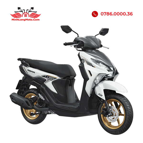 Yamaha Gear 125 Hybrid (Yamaha Việt Nam) - Bảo hành chính hãng 7 Gear chính hãng Cao cấp Trắng xám