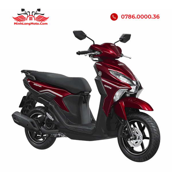 Yamaha Gear 125 Hybrid (Yamaha Việt Nam) - Bảo hành chính hãng 2 Gear chính hãng Tiêu chuẩn Đỏ trắng